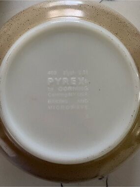 Vintage Pyrex Homestead 401/402/403 Nesting Mixing Bowls
